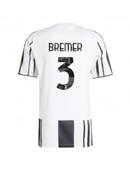 Juventus Gleison Bremer #3 Replika Hemmakläder 2025-26 Kortärmad